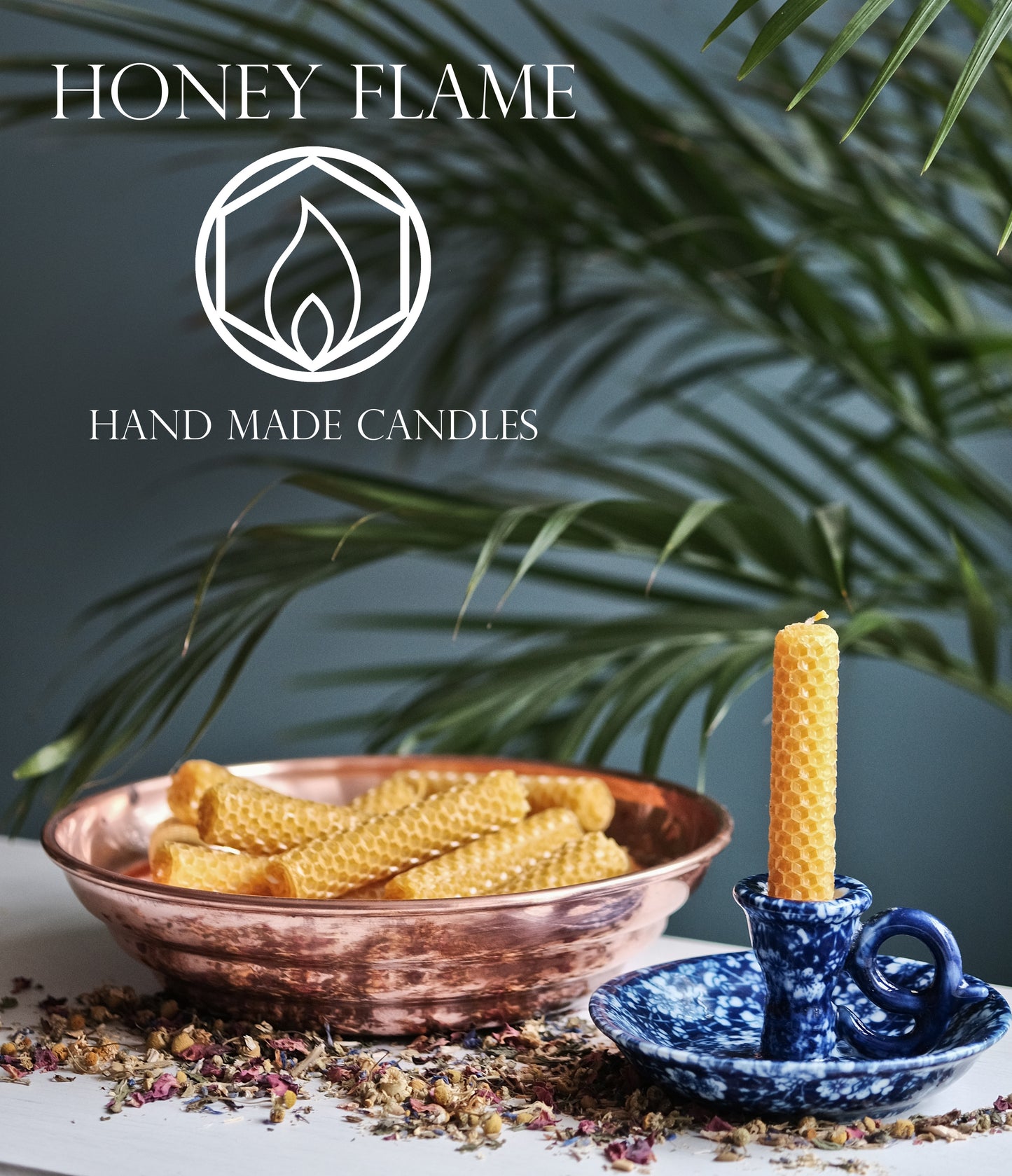 20 x 100% PURE BEESWAX candles - 10cm x 2cm ~ Eco-friendly